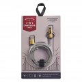 Gentlemens Hardware 3 in 1 Charging Cable Ladekabel