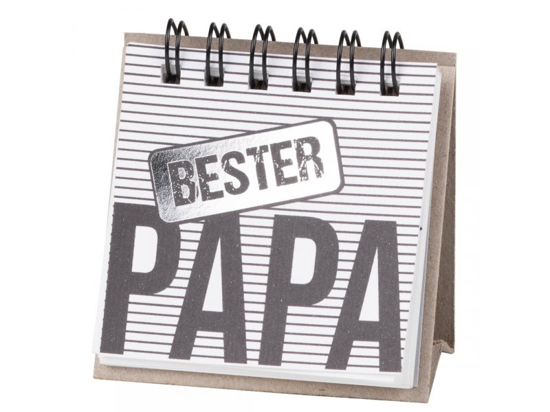 Räder GIVING Kleine Botschaften "Bester Papa" 6,5x6,5cm