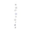 Räder Papierkette Doppelstern Kreiskette Sterne 132cm