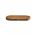 ASA Holztablett Wood oval, nude natur L. 35,5 cm