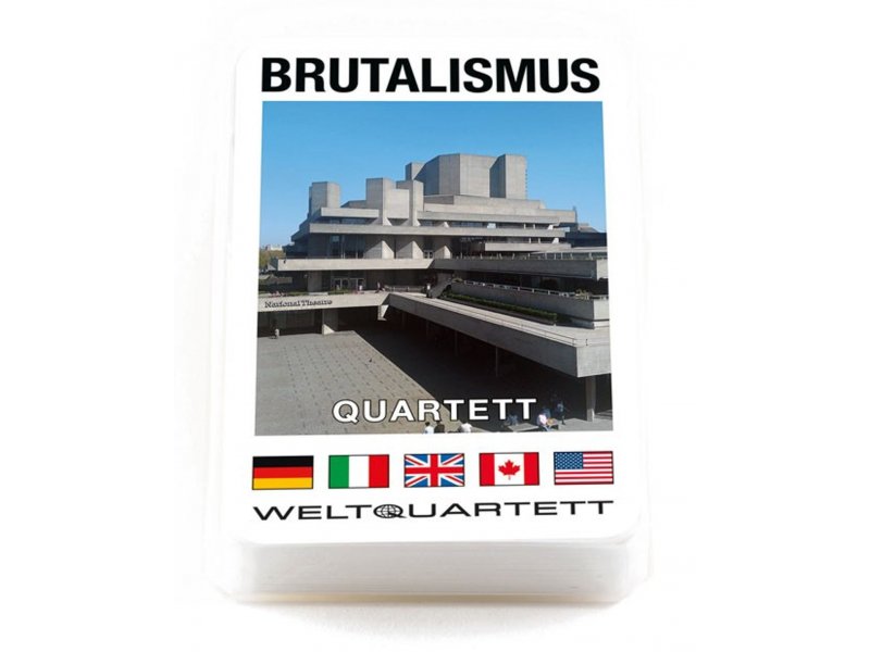Familie von Quast Quartett "Brutalismus", Kartenspiel mit 32 Blatt
