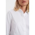 Nümph Nulucy klassische Bluse, bright white weiß