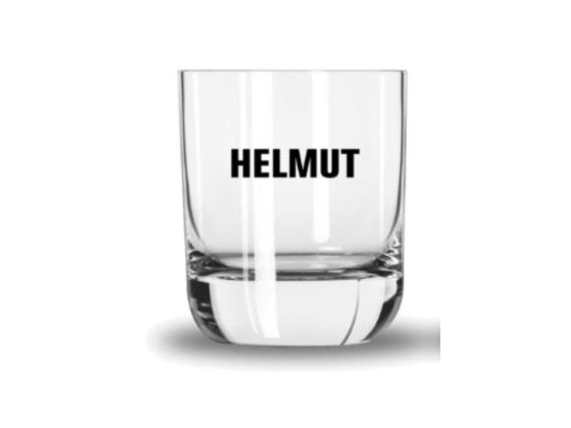 Helmut Wermut Aperitivo Glas