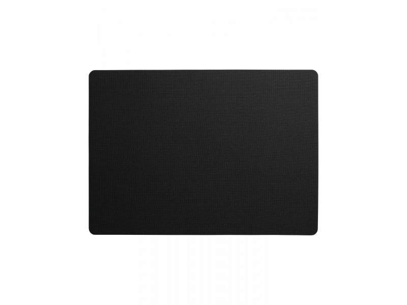 ASA Tischset sisal Optik schwarz black rechteckig  46 x 33 cm 