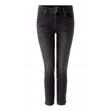 OUI Jeans Denim Cropped Skinny fit verk&uuml;rzt dark...