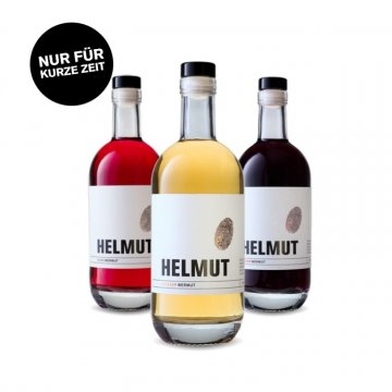 Helmut Wermut - Geschenkset 3er-Mini-Set 3 x 50 ml