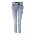 OUI Jeans Denim Cropped Skinny fit verkürzt medium blue blau