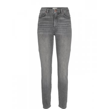 Nümph Nukenya Skinny Jeans, drizzle washed grey grau