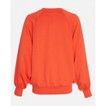 Moss Copenhagen MSCHBianna Ima Q Sweater Raglan Sweatshirt, grenadine rot