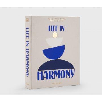 Printworks Fotoalbum "Life in Harmony" Coffee Table Book 26,51 x 33 cm hellgrau