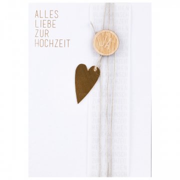Räder Klappkarte Wunschkarte "Alles Liebe zur...