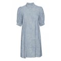 ICHI IHCASSIOPEIA Kleid mit Print, airy blue hellblau
