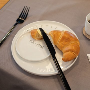 Räder DINING Breakfast Teller 11,5 cm "you make...