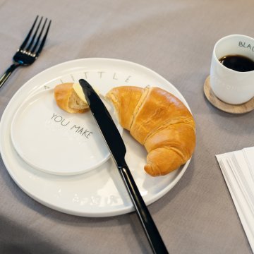 Räder DINING Breakfast Teller 11,5 cm "Für dich steh ich sogar früh auf"
