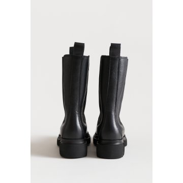 Copenhagen Studios CPH500 Vitello Black Boot Stiefel, schwarz