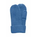 ICHI IAIVO Handschuhe Fäustlinge Einheitsgröße hellblau french blue