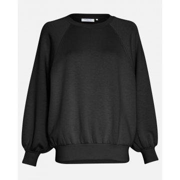 Moss Copenhagen MSCHBianna Ima Q Sweater Raglan Sweatshirt, schwarz