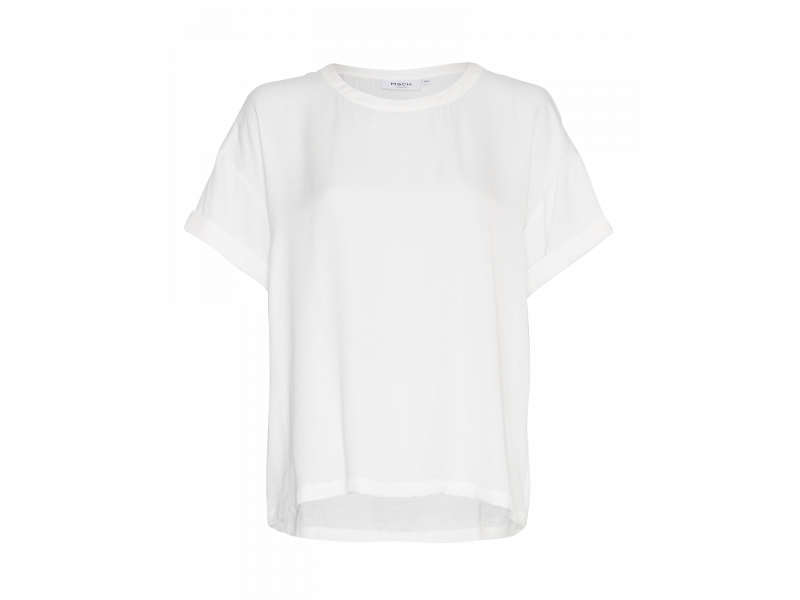 Moss Copenhagen MSCH Maluca T-Shirt, weiß cloud white