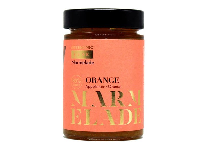 Greenomic Orange 85% Marmelade Konfitüre 230g