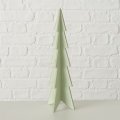 Weihnachtsbaum Teodor shabby aus Holz H. 35,5 cm hellgrün