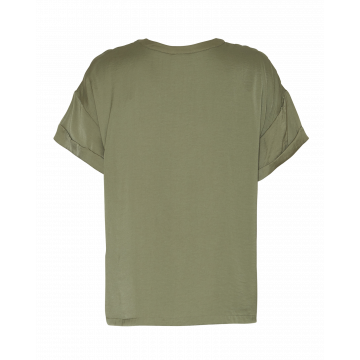 Moss Copenhagen MSCH Maluca T-Shirt, olivine grün