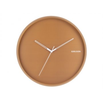 Present Time Karlsson Wanduhr HUE, bronze Ø 40 cm