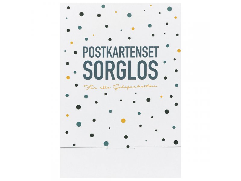 Räder Postkartenset "Sorglos" Set aus 6