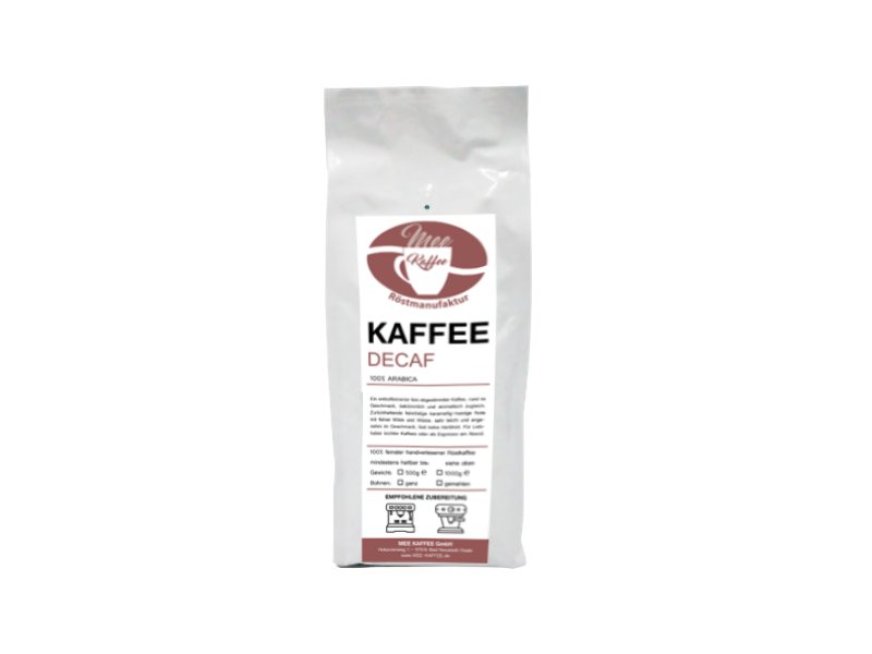 Mee Kaffee Decaf 500g, gemahlen - entkoffeiniert