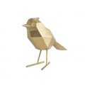 Present Time Statue Bird Vogel L, gold